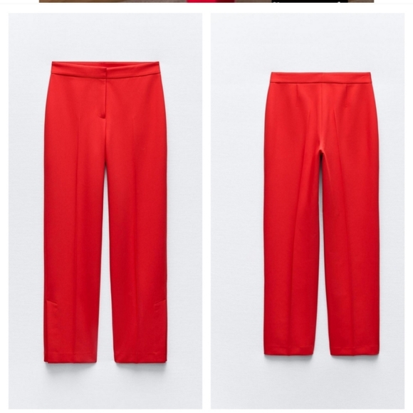 Zara 2 PC Set  Vest & Pants Red size XS and S - Picture 16 of 16